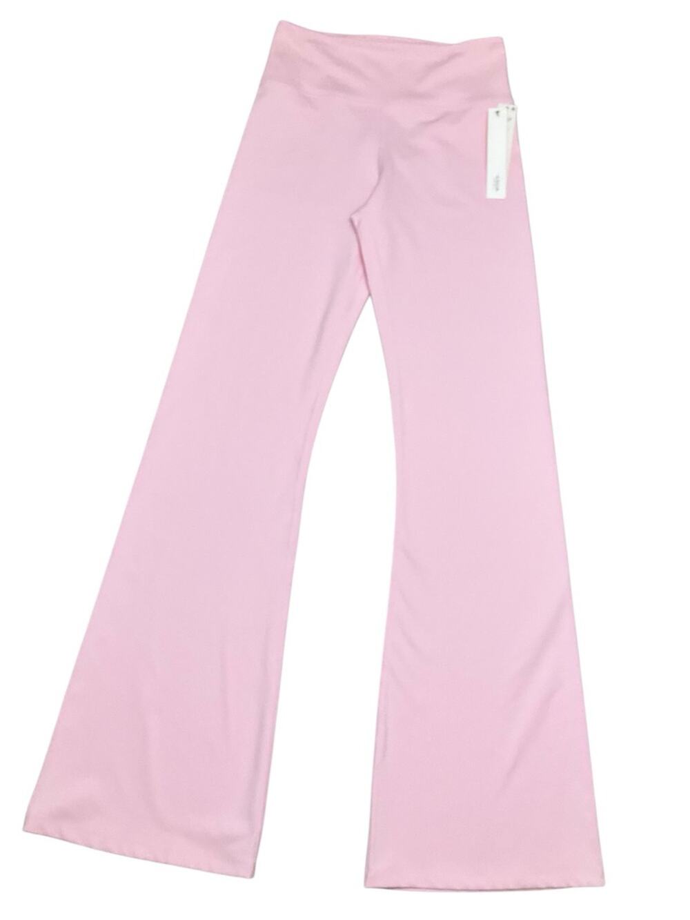 Aqua Women’s Bootcut Leggings Flared Pink Size Small NWT`